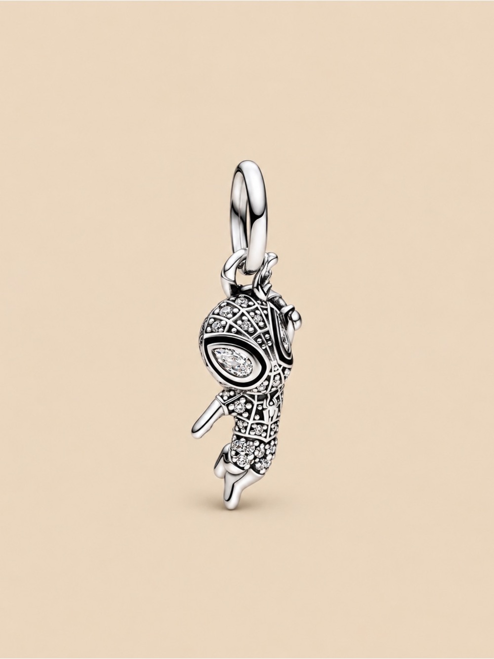 Sterling Silver Spider-Man Charm